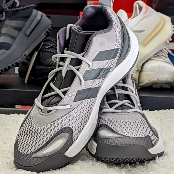 Adidas Exhibit A Low Men's Basketball Gray New